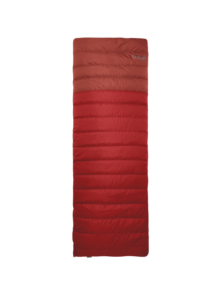 Rab Outpost 700 Tuscan Red/Dark Horizon QSD-20-TUD slaapzakken online bestellen bij Kathmandu Outdoor & Travel