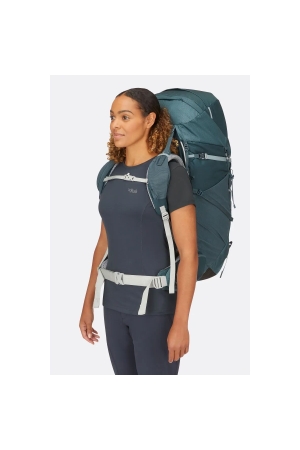 Lowe Alpine Yacuri ND65 Orion Blue FMQ-61-ORB trekkingrugzakken online bestellen bij Kathmandu Outdoor & Travel