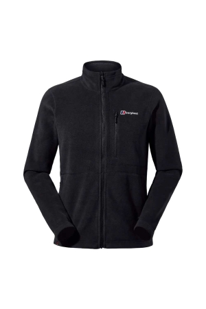 Berghaus Activity Fleece Jacket Black/black 4-22250-BP6 fleeces en truien online bestellen bij Kathmandu Outdoor & Travel