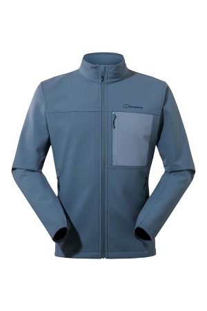 Berghaus Ghlas 2.0 Softshell Jacket Trooper/soft slate 4-A000943-KK9 jassen online bestellen bij Kathmandu Outdoor & Travel