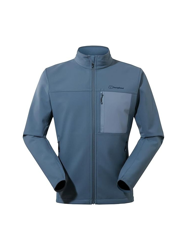 Berghaus Ghlas 2.0 Softshell Jacket Trooper/soft slate 4-A000943-KK9 jassen online bestellen bij Kathmandu Outdoor & Travel