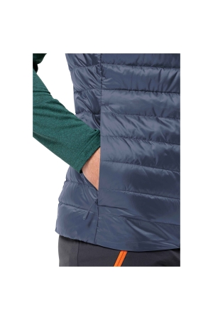 Jack Wolfskin Pilvi Down Vest evening sky 1207711-1292 jassen online bestellen bij Kathmandu Outdoor & Travel