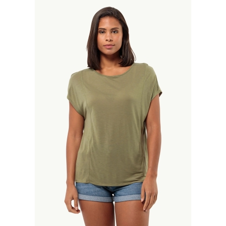 Jack Wolfskin  Mola Tee Women's bay leaf