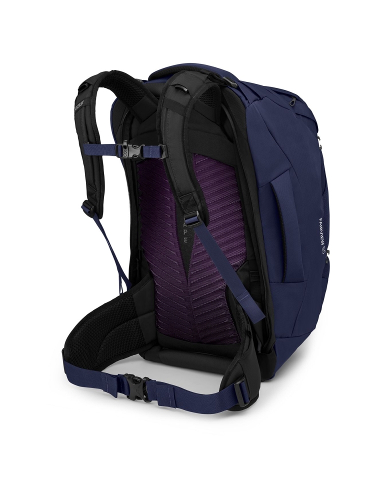 Osprey Fairview 55 Winter Night Blue 10003689 reistassen online bestellen bij Kathmandu Outdoor & Travel