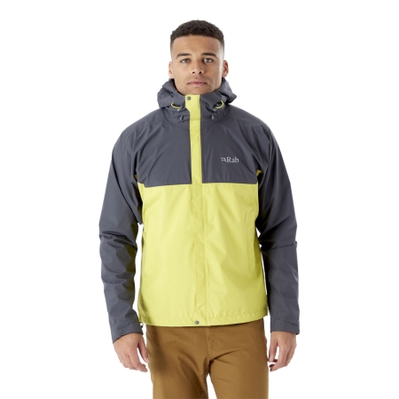 Rab  Downpour Eco Jacket Graphene/Zest