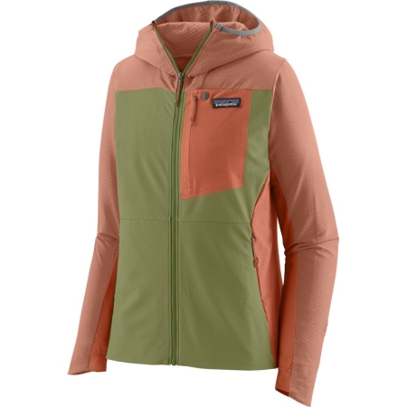 Patagonia  R1 CrossStrata Hoody Women's Buckhorn Green