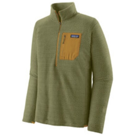 Patagonia  R1 Air Zip Neck Buckhorn Green 