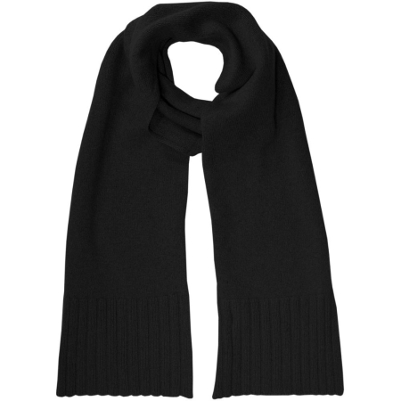 Capo  Knitted Scarf Cashmere black