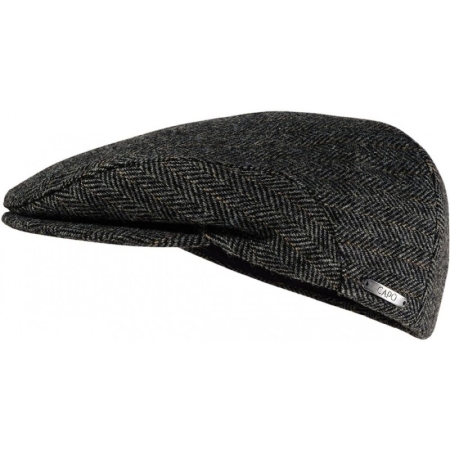 Capo  Baseballcap herringbone anthracite