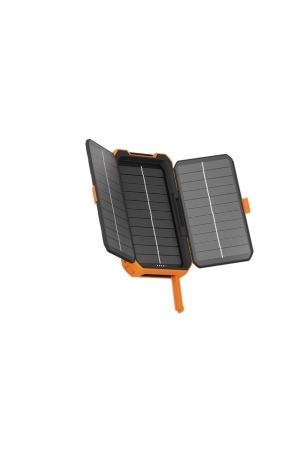 Xtorm Rugged Solar Power Bank  Black/Orange XR203 energie & electronica online bestellen bij Kathmandu Outdoor & Travel