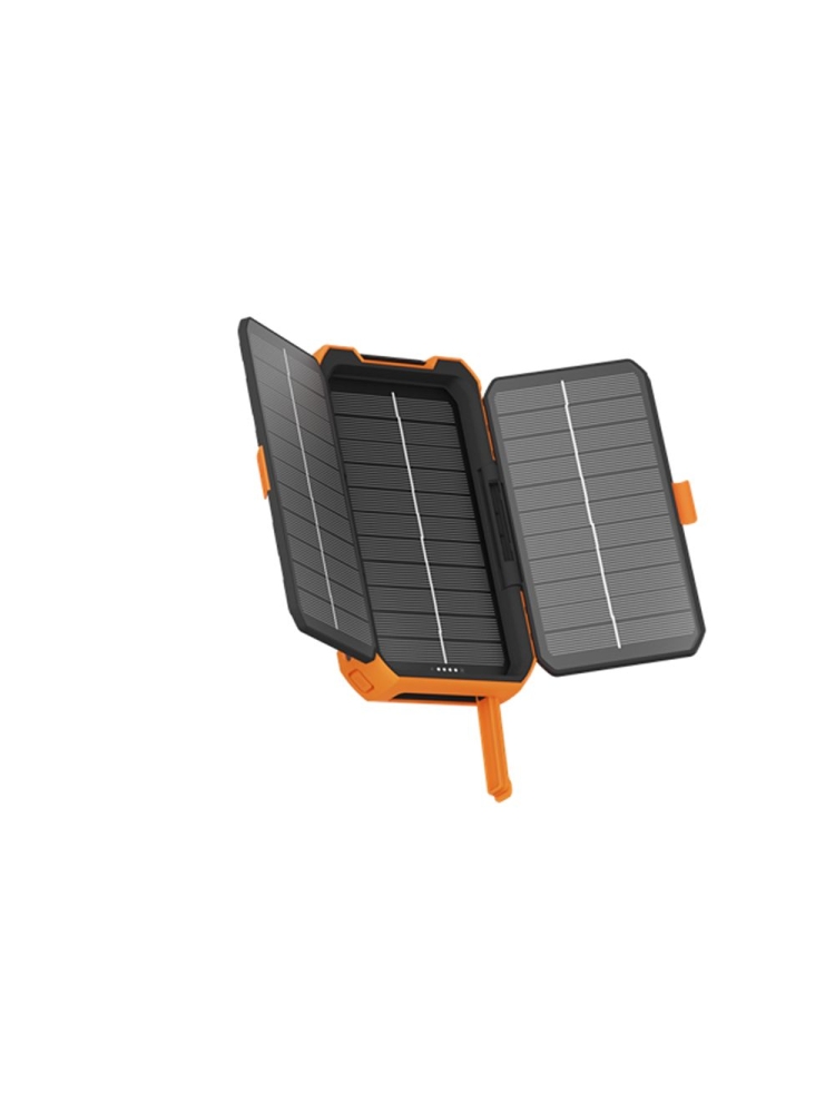 Xtorm Rugged Solar Power Bank  Black/Orange XR203 energie & electronica online bestellen bij Kathmandu Outdoor & Travel