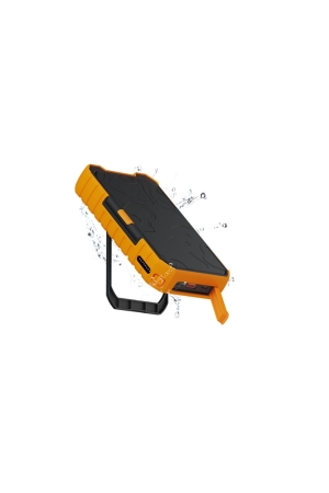 Xtorm Rugged Solar Power Bank  Black/Orange XR203 energie & electronica online bestellen bij Kathmandu Outdoor & Travel