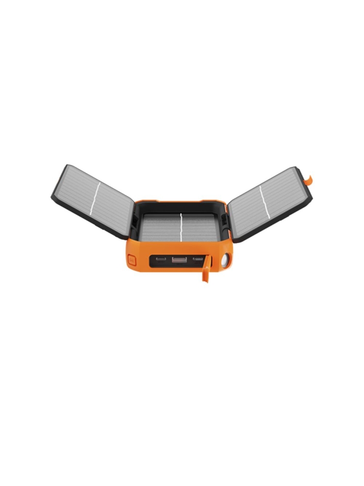 Xtorm Rugged Solar Power Bank  Black/Orange XR203 energie & electronica online bestellen bij Kathmandu Outdoor & Travel