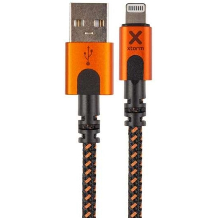 Xtorm  Xtreme USB to Lightning cable (1,5m) Black/Orange