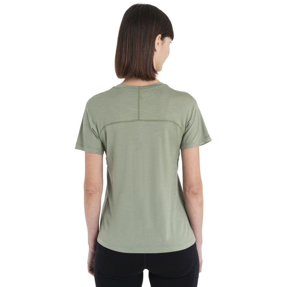 Icebreaker Mer 150 Tech Lite III SS Tee Women's Lichen IB0A56Y8A-741 shirts en tops online bestellen bij Kathmandu Outdoor & Travel