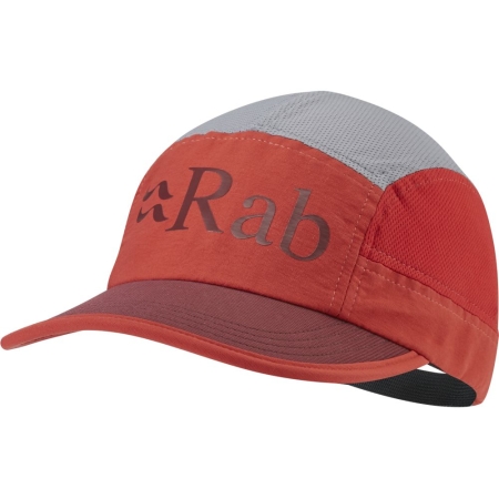 Rab  Momentum 5 Panel Cap Firecracker/Deep Heather