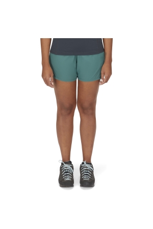 Rab Momentum Shorts Women's Eucalyptus QFV-30-EUC broeken online bestellen bij Kathmandu Outdoor & Travel