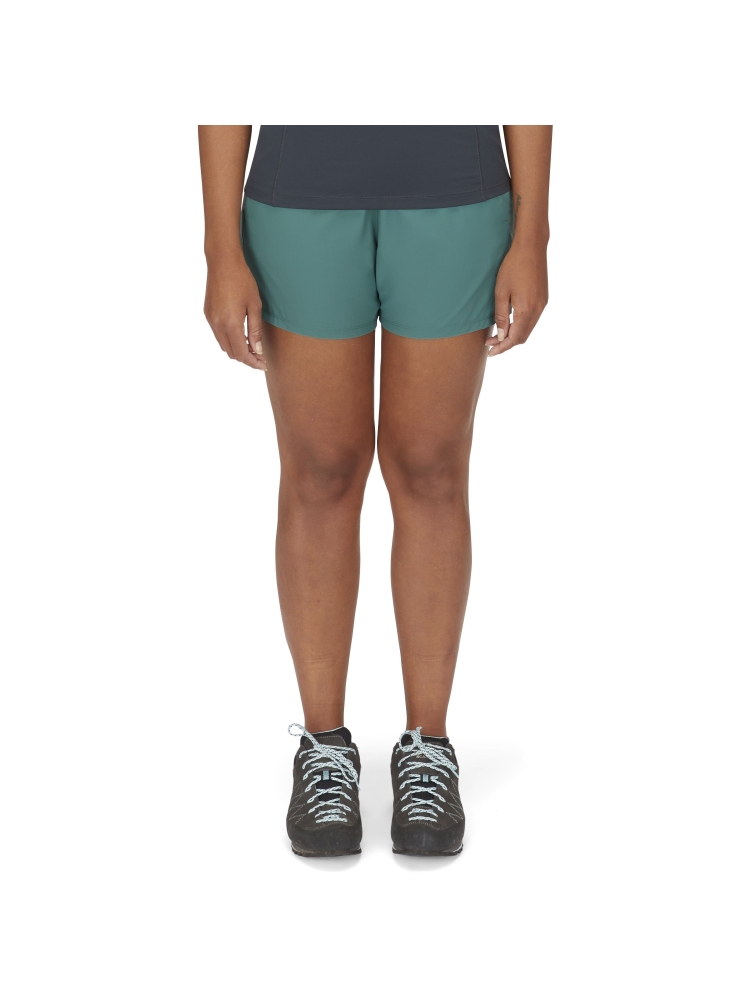 Rab Momentum Shorts Women's Eucalyptus QFV-30-EUC broeken online bestellen bij Kathmandu Outdoor & Travel