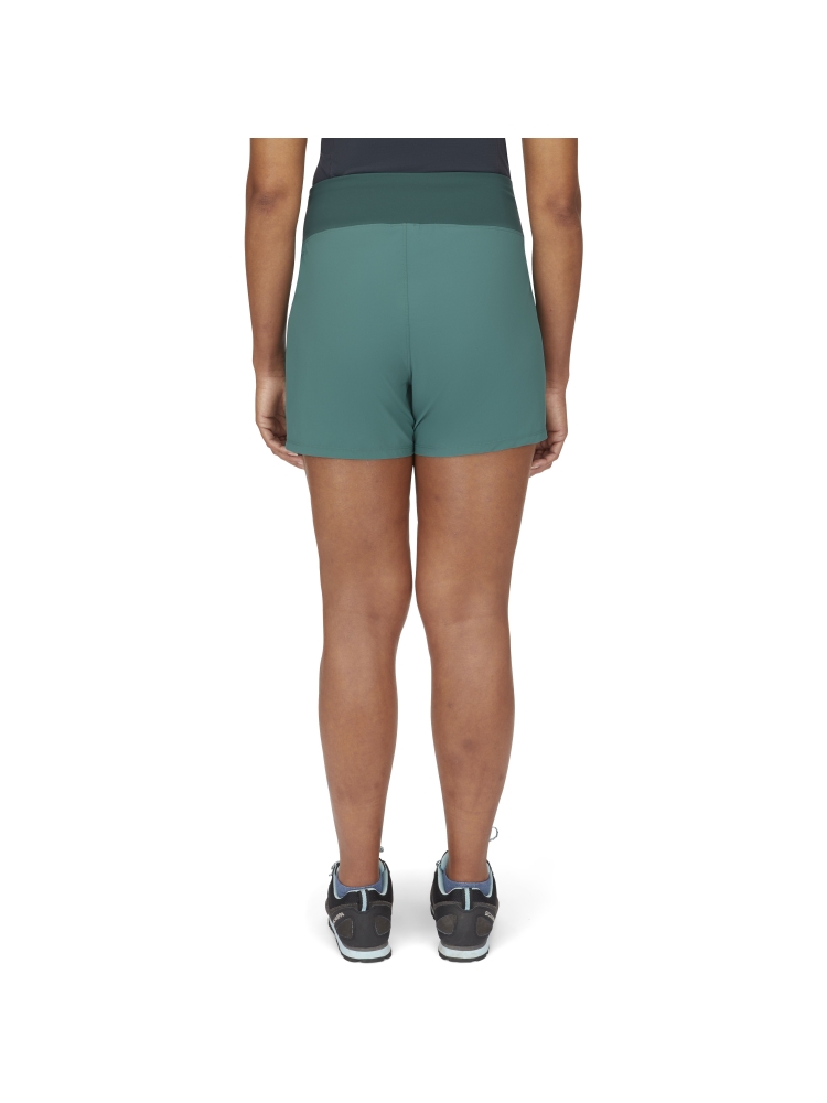 Rab Momentum Shorts Women's Eucalyptus QFV-30-EUC broeken online bestellen bij Kathmandu Outdoor & Travel