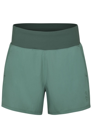 Rab Momentum Shorts Women's Eucalyptus QFV-30-EUC broeken online bestellen bij Kathmandu Outdoor & Travel