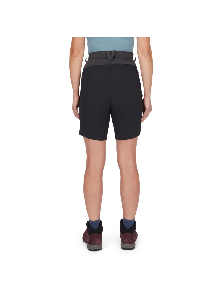 Rab Torque Mountain Shorts 8 Inch Women's Anthracite/Black QFV-97-ANB broeken online bestellen bij Kathmandu Outdoor & Travel