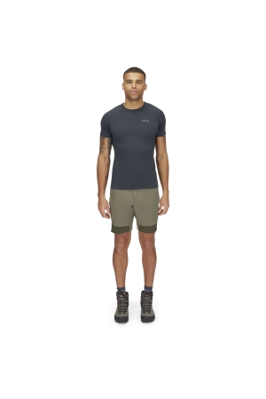 Rab Torque Mountain Shorts 10 Inch Light Khaki/Army QFV-96-LKA broeken online bestellen bij Kathmandu Outdoor & Travel