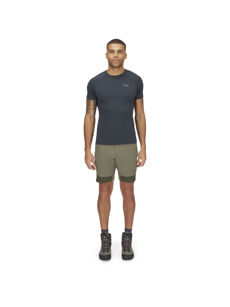 Rab Torque Mountain Shorts 10 Inch Light Khaki/Army QFV-96-LKA broeken online bestellen bij Kathmandu Outdoor & Travel