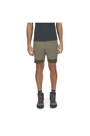 Rab Torque Mountain Shorts 10 Inch Light Khaki/Army QFV-96-LKA broeken online bestellen bij Kathmandu Outdoor & Travel