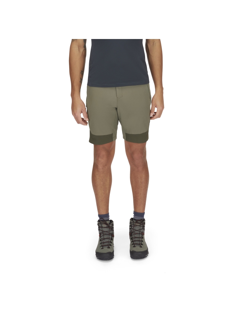 Rab Torque Mountain Shorts 10 Inch Light Khaki/Army QFV-96-LKA broeken online bestellen bij Kathmandu Outdoor & Travel