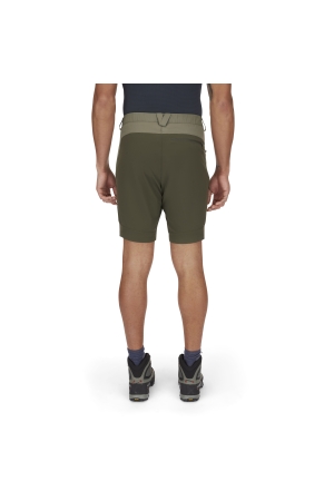 Rab Torque Mountain Shorts 10 Inch Light Khaki/Army QFV-96-LKA broeken online bestellen bij Kathmandu Outdoor & Travel