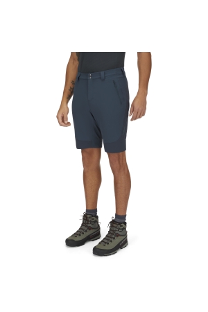 Rab Torque Mountain Shorts 8 Inch Tempest Blue/Deep Ink QFV-96-TMD broeken online bestellen bij Kathmandu Outdoor & Travel