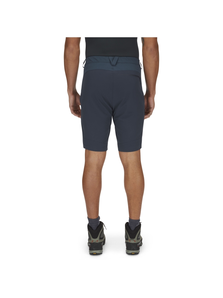 Rab Torque Mountain Shorts 8 Inch Tempest Blue/Deep Ink QFV-96-TMD broeken online bestellen bij Kathmandu Outdoor & Travel