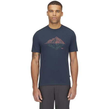 Rab  Crimp Reflection Tee Tempest Blue