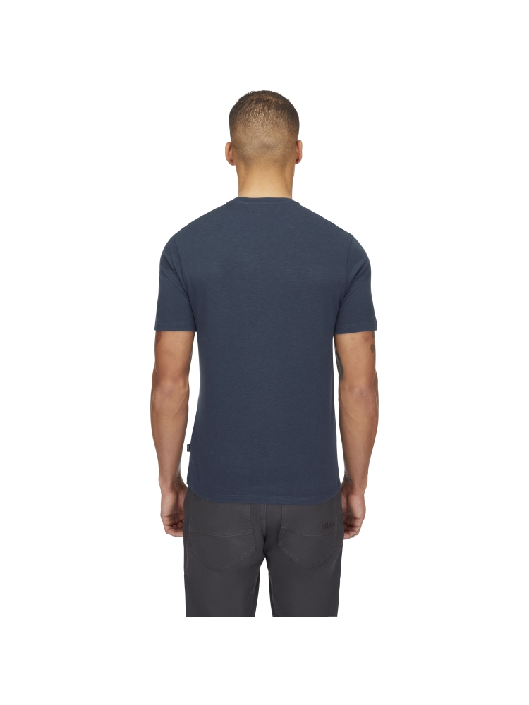 Rab Crimp Reflection Tee Tempest Blue QBL-72-TMB shirts en tops online bestellen bij Kathmandu Outdoor & Travel