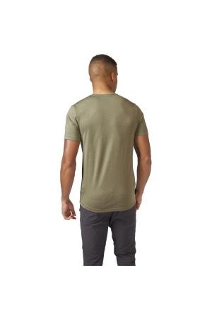 Rab Mantle Tee Light Khaki QBL-46-LKH shirts en tops online bestellen bij Kathmandu Outdoor & Travel