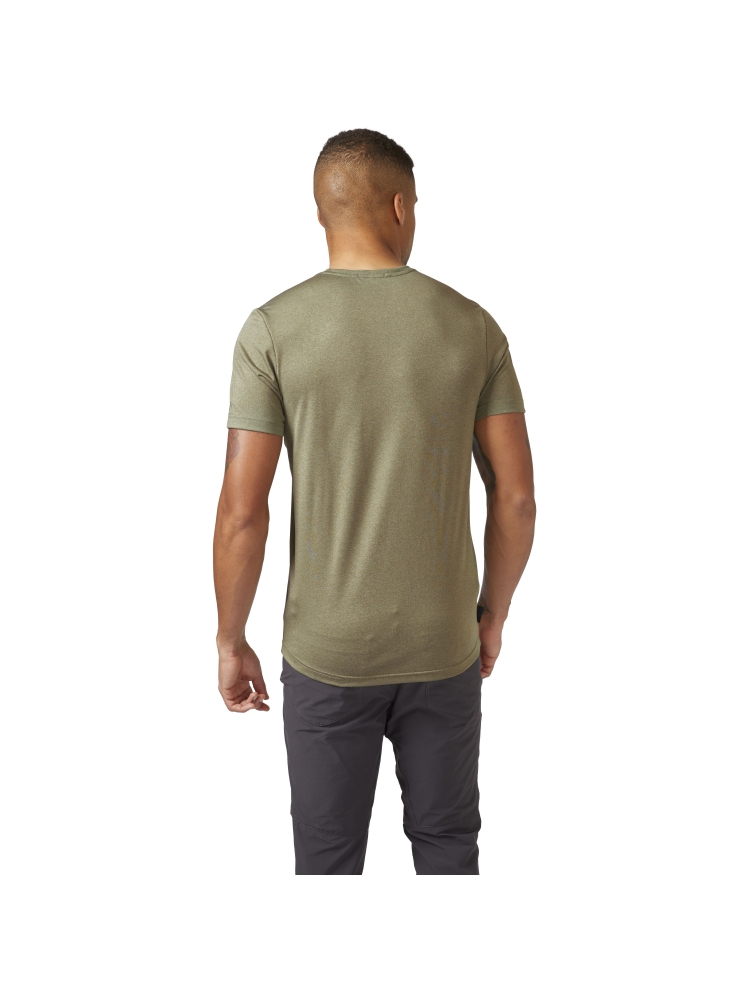 Rab Mantle Tee Light Khaki QBL-46-LKH shirts en tops online bestellen bij Kathmandu Outdoor & Travel