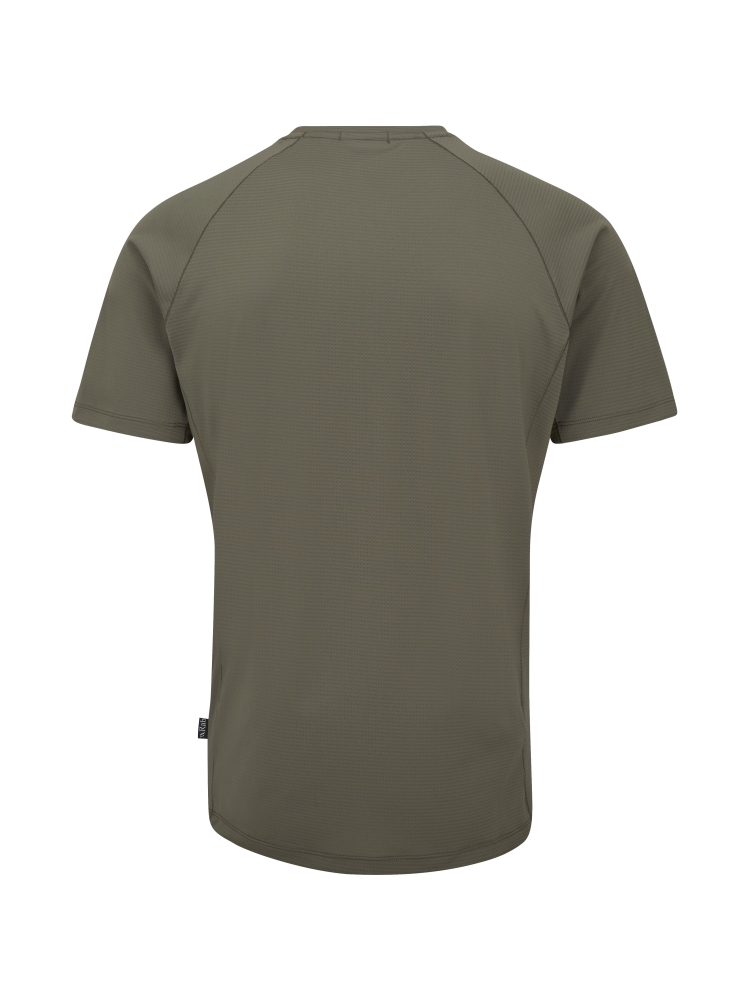 Rab Sonic Tee Light Khaki QBL-01-LKH shirts en tops online bestellen bij Kathmandu Outdoor & Travel