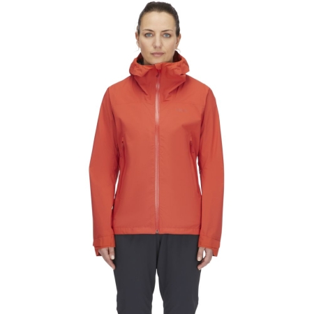 Rab  Downpour Light Jacket Women's Red Grapefruit