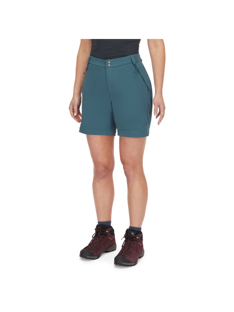 Rab Torque Mountain Shorts 8 Inch Women's Orion Blue QFV-97-ORB broeken online bestellen bij Kathmandu Outdoor & Travel