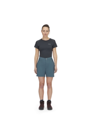 Rab Torque Mountain Shorts 8 Inch Women's Orion Blue QFV-97-ORB broeken online bestellen bij Kathmandu Outdoor & Travel