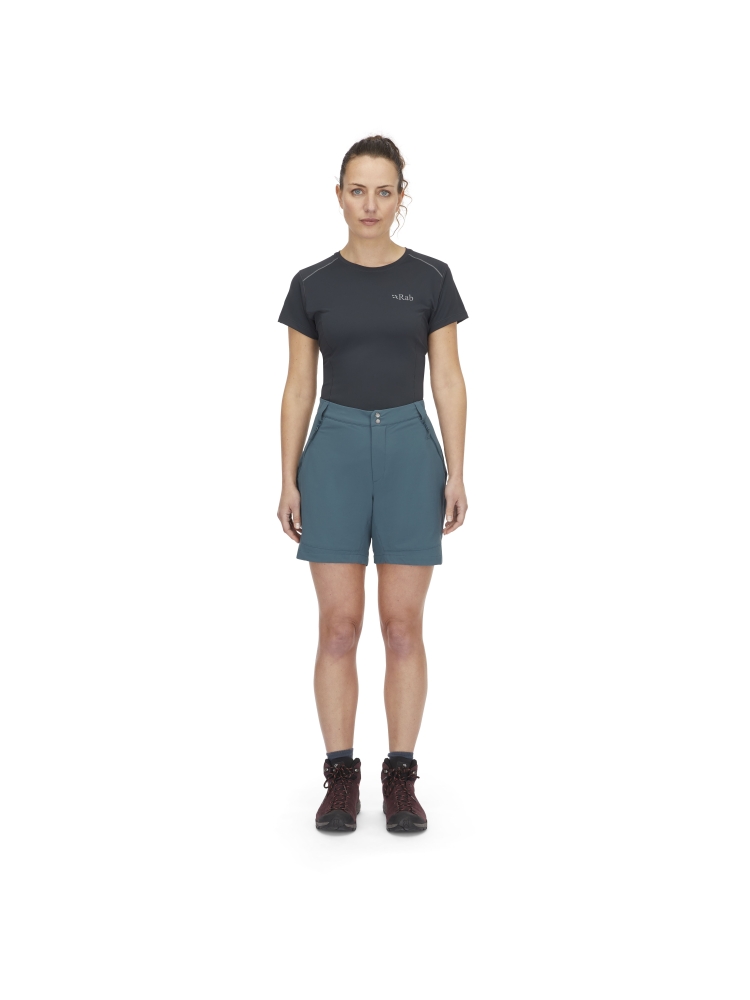 Rab Torque Mountain Shorts 8 Inch Women's Orion Blue QFV-97-ORB broeken online bestellen bij Kathmandu Outdoor & Travel