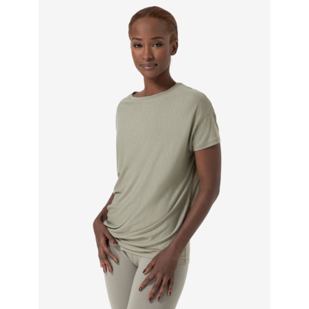 Super Natural  Yoga Loose Tee Women's Dried Sage