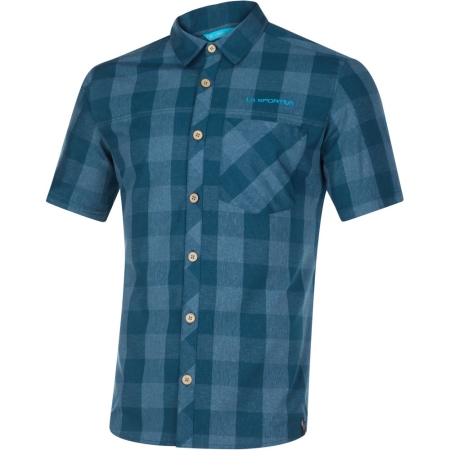 La Sportiva  Nomad SS Shirt Storm Blue/Maui