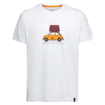 La Sportiva  Cinquecento T-Shirt White/Sangria