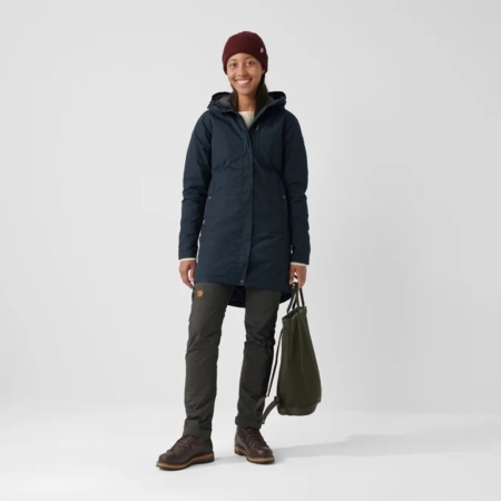 Fjällräven  Kiruna Padded Parka Women's Dark Navy