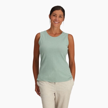 Royal Robbins  Vacationer Tank Women's Sage Leaf Str