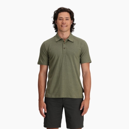 Royal Robbins  Vacationer Polo  Fiddlehead Str