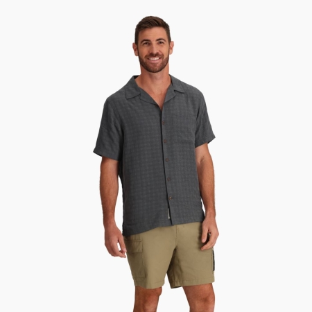 Royal Robbins  San Seco Short Sleeve Charcoal