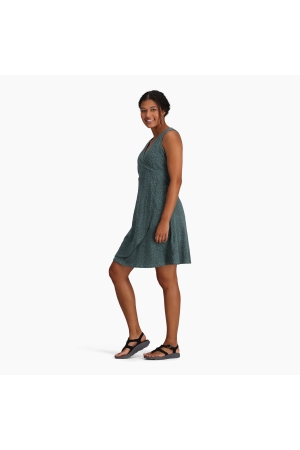 Royal Robbins Featherweight Knit Dress Women's Sea Pine Nisene Pt Y616007S-331 jurken en rokken online bestellen bij Kathmandu Outdoor & Travel