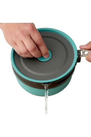 Sea to Summit Frontier UL Collapsible Pouring Pot - 2,2L Aqua Sea Blue ACK025021-390201 koken online bestellen bij Kathmandu Outdoor & Travel